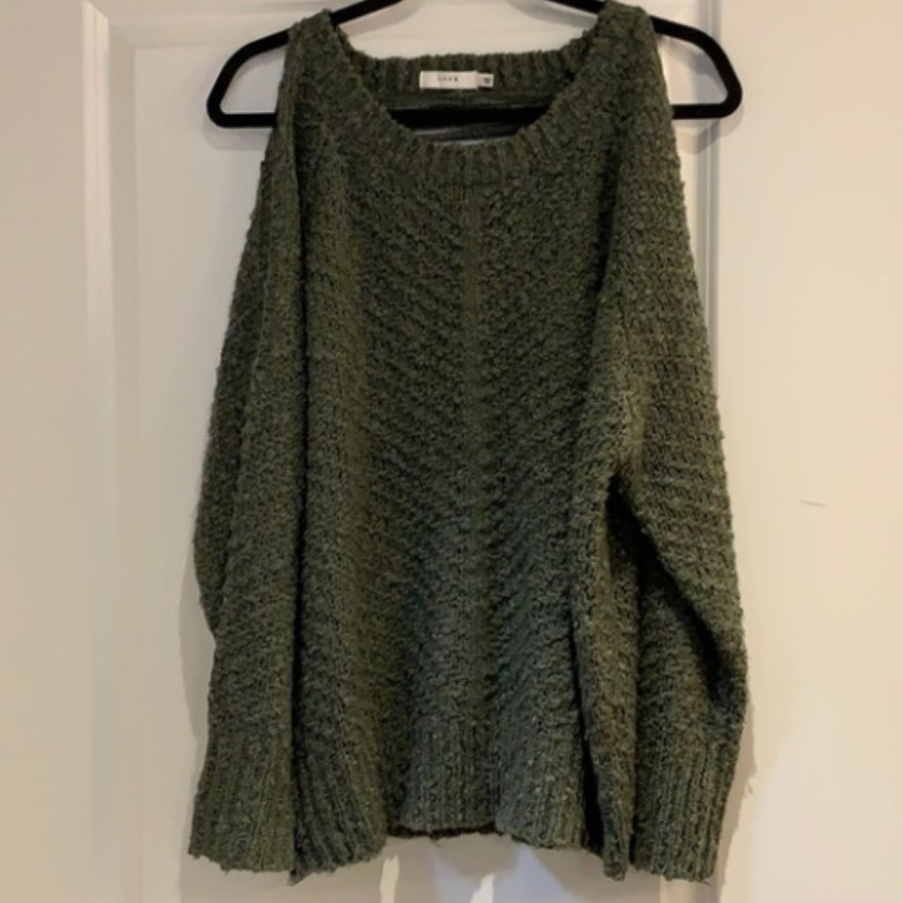 Open Shoulder Sweater